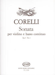 SONATA PER VIOLINO E BASSO CONTINUO OP. 5 NO. 1 (ISBN: 9786300177574)
