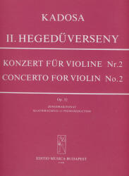 II. HEGEDűVERSENY OP. 32, ZONGORAKIVONAT (ISBN: 9786300192768)