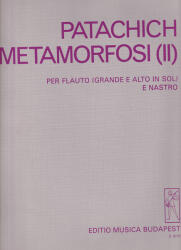 METAMORFOSI (II) PER FLAUTO (GRANDE E ALTO IN SOL) E NASTRO, JÁTSZÓPARTITÚRA (ISBN: 9786440230184)
