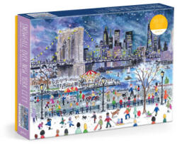 Michael Storrings Snowfall Over New York City 1000 Piece Puzzle (2025)