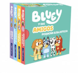 Bluey. Libro juguete - Bluey y sus amigos. Pequeña biblioteca (2025)
