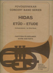 ETűD FÚVÓSZENEKARRA. PARTITÚRA ÉS SZÓLAMOK (ISBN: 9786450238903)