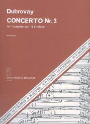 CONCERTO NR. 3 FÜR TROMPETE UND 15 STREICHER, PARTITÚRA (ISBN: 9786470242973)