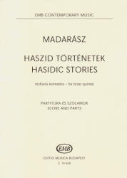 HASZID TÖRTÉNETEK RÉZFÚVÓS KVINTETTRE, PARTITÚRA ÉS SZÓLAMOK (ISBN: 9786410248072)