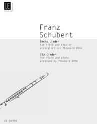 SECHS LIEDER FÜR FLÖTE UND KLAVIER ARRANGIERT VON THEOBALD BÖHM (ISBN: 9786300191488)