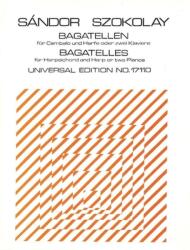 BAGATELLEN FÜR CEMBALO UND HARFE ODER ZWEI KLAVIERE (ISBN: 9786300193369)