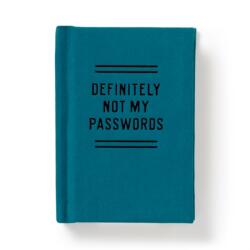 Definitely Not My Passwords Tiny Diary (2024)