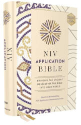 NIV Application Bible, Hardcover, Multi-Cream, Red Letter, Comfort Print - ZONDERVAN (ISBN: 9780310465096)