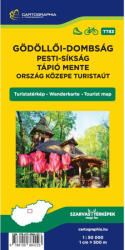Gödöllői-dombság turistatérkép (ISBN: 9786155864223)