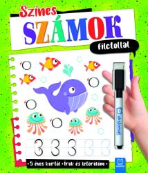 Színes számok filctollal. Írok és letörlöm 5+ (2025)