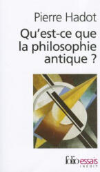 Qu Est Ce Que La Philo - Pierre Hadot (ISBN: 9782070327607)
