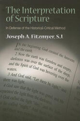 Interpretation of Scripture - Joseph A. Fitzmyer (ISBN: 9780809145041)