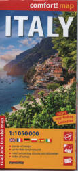 Olaszország Comfort térkép (ISBN: 9788383555782)