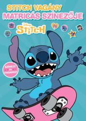 Disney - Stitch vagány matricás színezője (2025)