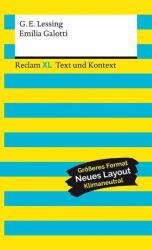 Emilia Galotti. Ediție cu text, comentariu și materiale (ISBN: 9783150161128)