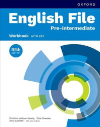 English File 5E Pre-Intermediate WB with Key (2024)