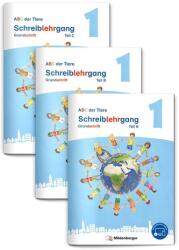 ABC der Tiere 1 Neubearbeitung - Schreiblehrgang Grundschrift, Teil A, B und C (2023)