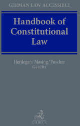 Handbook Of Constitutional Law - Johannes Masing, Ralf Poscher, Klaus Ferdinand Gärditz (ISBN: 9783406816086)