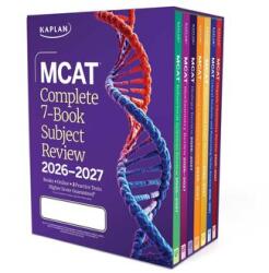 MCAT Complete 7-Book Subject Review 2026-2027, Set Includes Books, Online Prep, 3 Practice Tests (ISBN: 9781506297545)