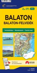 Balaton turistatérkép (2025)