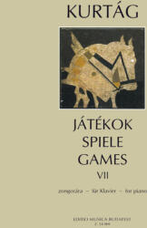 JÁTÉKOK VII ZONGORÁRA (ISBN: 9786300156081)