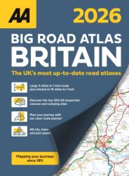 AA Big Road Atlas Britain 2026 (ISBN: 9780749584337)
