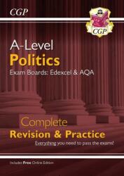A-Level Politics: Edexcel & AQA Complete Revision & Practice (ISBN: 9781837741489)