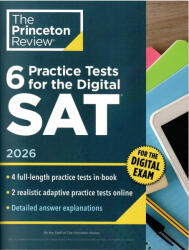 6 Practice Tests for the Digital SAT (ISBN: 9780593518205)