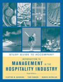 Study Guide to Accompany Introduction to Management in the Hospitality Industry 10e (2011)