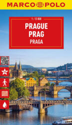 Prága térkép Marco Polo Prága várostérkép vízálló 1: 12e 2024 (ISBN: 9783575020611)