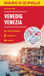 Velence térkép Marco Polo Velence várostérkép vízálló 1: 5 500 2024 (ISBN: 9783575018632)