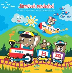 Járművek mindenhol - Tréfás kifestő autóimádóknak (2025)
