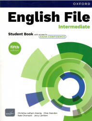 Christina Latham-Koenig, Clive Oxenden, Kate Chomacki, Jerry Lambert: English File 5th edition Intermediate Student Book with access to Skills Confidence (2024)