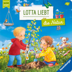 Lotta liebt die Natur - Sach-Bilderbuch über Umweltschutz ab 2 Jahre, Kinderbuch ab 2 Jahre, erstes Sachwissen, Pappbilderbuch - Katja Senner (ISBN: 9783473418893)