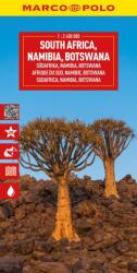 MARCO POLO Reisekarte Südafrika, Namibia, Botswana 1: 2, 4 Mio (ISBN: 9783575021861)