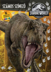 Jurassic World - Számos színező (ISBN: 9789634844860)