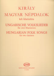 MAGYAR NÉPDALOK KÉT KLARINÉTRA (ISBN: 9786300179646)