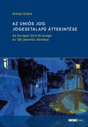 Az uniós jog jogesetalapú áttekintése (ISBN: 9789632586656)