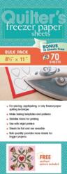 Quilter's Freezer Paper Sheets, Bulk Pack (ISBN: 9781617451492)
