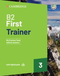 B2 First Trainer 3 fără răspunsuri cu Digital (ISBN: 9781009813693)