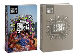 NIV Action Study Bible, Leathersoft, Gray, Full Color (ISBN: 9780830787401)