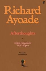 Afterthoughts (ISBN: 9780571398201)