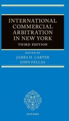 International Commercial Arbitration in New York (ISBN: 9780198912538)