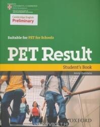 PET Result Student's Book - Jenny Quintana (ISBN: 9780194817158)