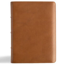 CSB He Reads Truth Bible, Holman Handcrafted Collection, Saddle Brown Premium Calfskin - He Reads Truth (ISBN: 9798384533214)