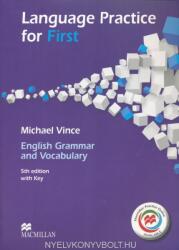 Language Practice for First - 5th edition with Key and MPO - Michael Vince (ISBN: 9780230463752)