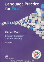 Language Practice for First 5th Edition Student's Book and MPO without key Pack - Michael Vince (ISBN: 9780230463769)