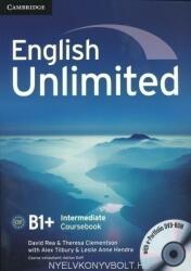 English Unlimited Intermediate Coursebook with e-Portfolio - David Rea (ISBN: 9780521739894)