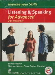 Improve your Skills: Listening & Speaking for Advanced Student's Book with key & MPO Pack - Malcom Mann, Steve Taylor-Knowles (ISBN: 9780230462847)