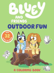 Bluey: Outdoor Fun: A Coloring Book - PENGUIN (ISBN: 9798217142729)